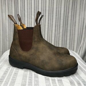 Blundstone Chelsea Boots, Brown Leather US SIZE 6.5